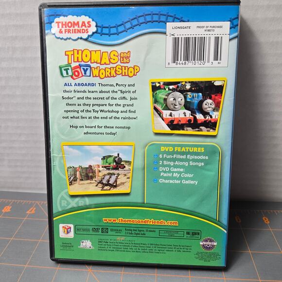 Thomas and the Toy Workshop Thomas and Friends DVD - Picture 2 of 5
